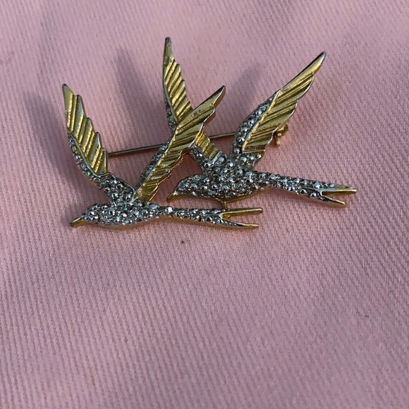 Vintage Michelle Lynn bird pin - Picture 2 of 4